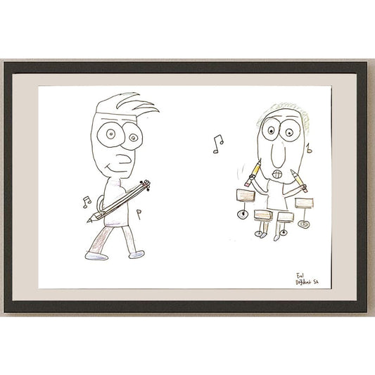 Erol Dağdemir 29x21cm Orijinal Karikatür BOD06927