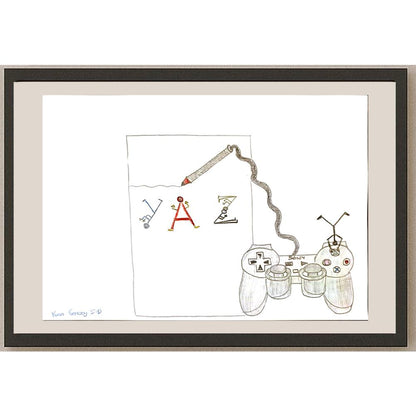 Kaan Gençsoy 29x21cm Orijinal Karikatür BOD06933