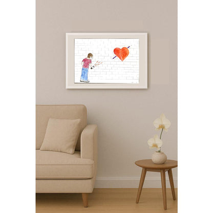 DerinŞenok 29x21cm Orijinal Karikatür BOD06936