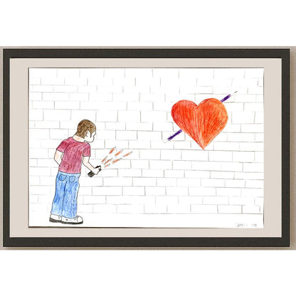 DerinŞenok 29x21cm Orijinal Karikatür BOD06936