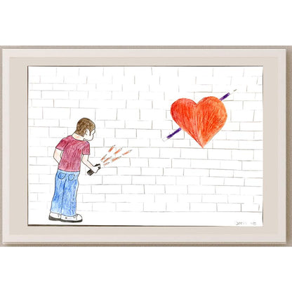 DerinŞenok 29x21cm Orijinal Karikatür BOD06936
