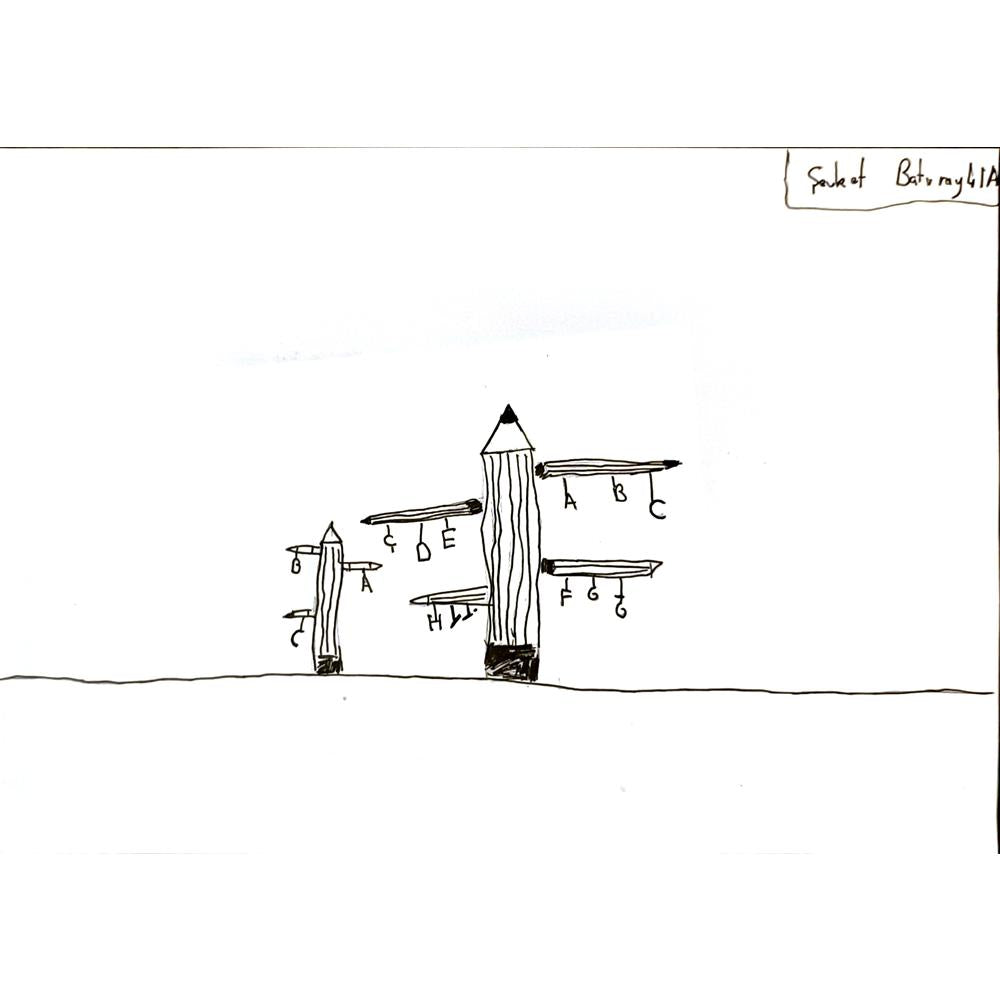 Şevket Baturay 29x21cm Orijinal Karikatür BOD06943