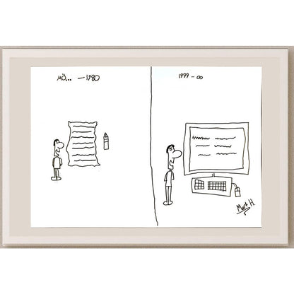 Mert Haytaoğlu 29x21cm Orijinal Karikatür BOD06948