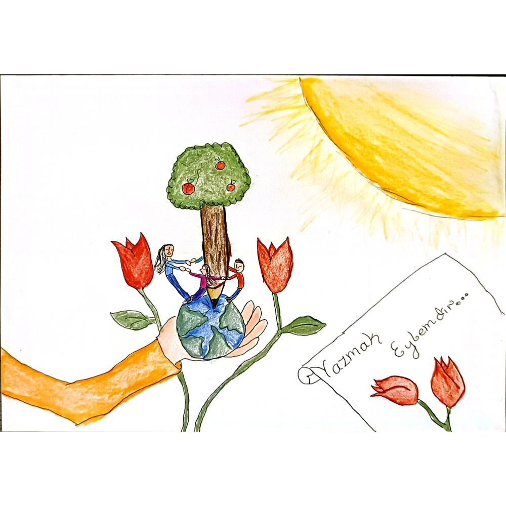 Deniz Günsav 29x21cm Orijinal Karikatür BOD06952
