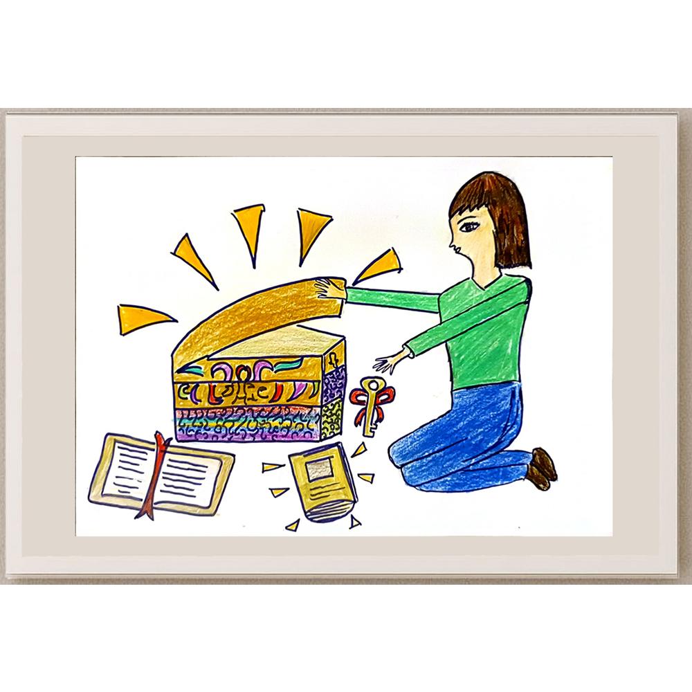 İremÖzkan 29x21cm Orijinal Karikatür BOD06957