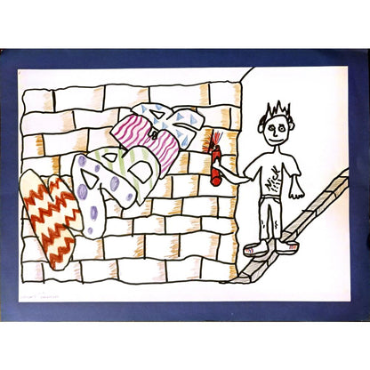 Erdenay Turan 29x21cm Orijinal Karikatür BOD06965