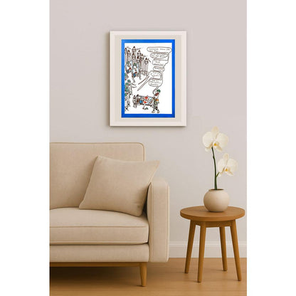 İskender Yağız Bingöl 29x21cm Orijinal Karikatür BOD06966