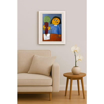 Gizem Sandallıoğlu 29x21cm Orijinal Karikatür BOD06968