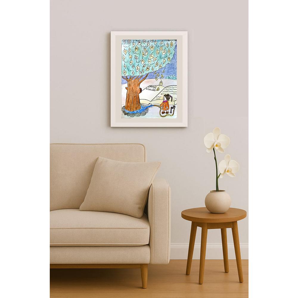 Öykü Dilekçi 35x25cm Orijinal Karikatür BOD06969