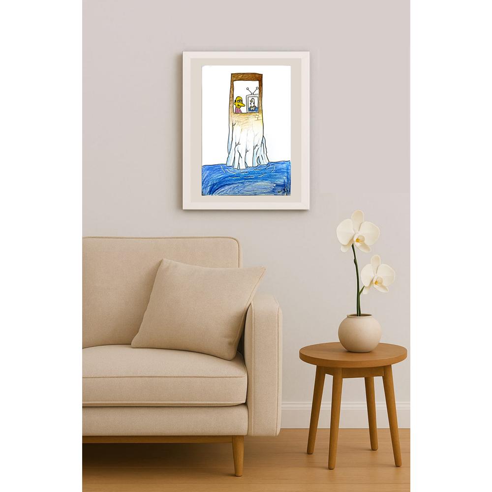 Turan Deniz Kutay 35x25cm Orijinal Karikatür BOD06973