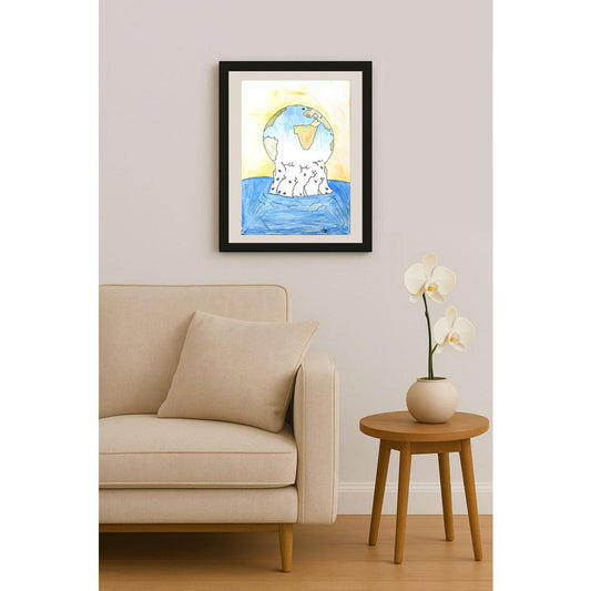 Ege Bayraktaroğlu 35x25cm Orijinal Karikatür BOD06974