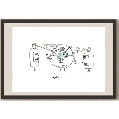 Ertuğrul Korkmaz 29x21cm Orijinal Karikatür BOD06982