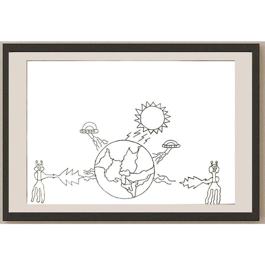 Zeynep M Ağdala 29x21cm Orijinal Karikatür BOD06983