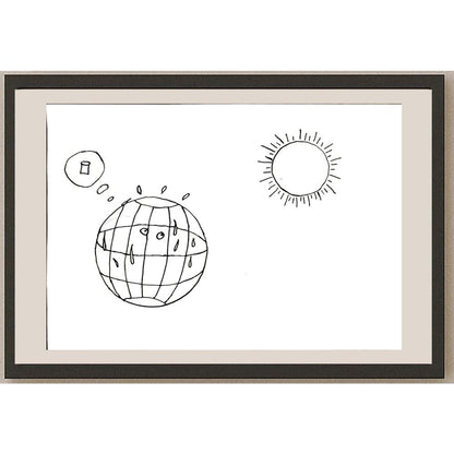 Ezgi Bağcı 29x21cm Orijinal Karikatür BOD06985