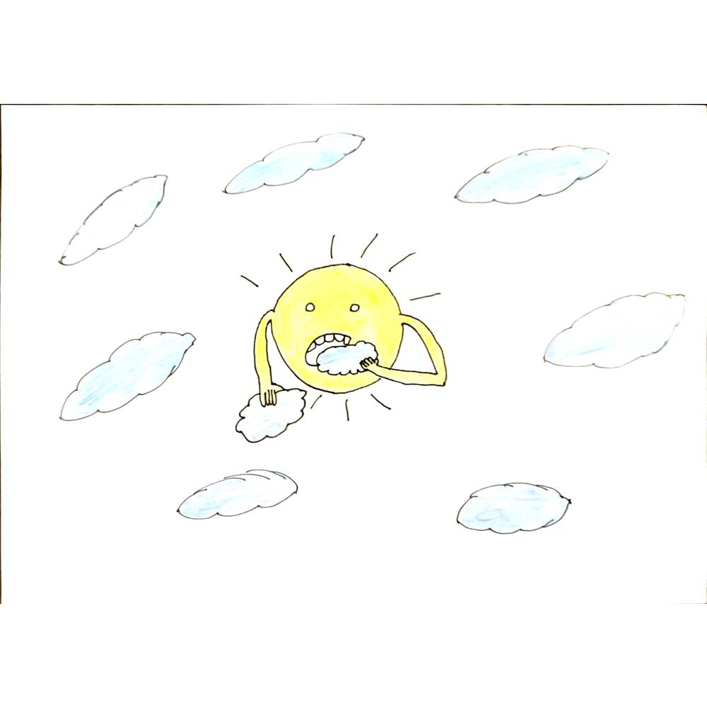 Merve Erdoğan 29x21cm Orijinal Karikatür BOD06988