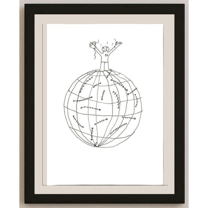 Mert CumhurÜlkü 29x21cm Orijinal Karikatür BOD06994