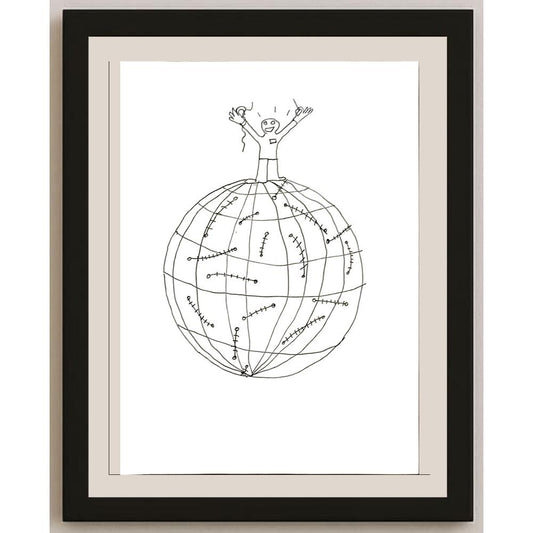Mert CumhurÜlkü 29x21cm Orijinal Karikatür BOD06994