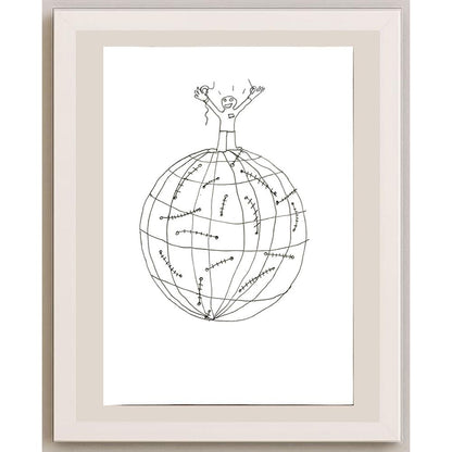 Mert CumhurÜlkü 29x21cm Orijinal Karikatür BOD06994