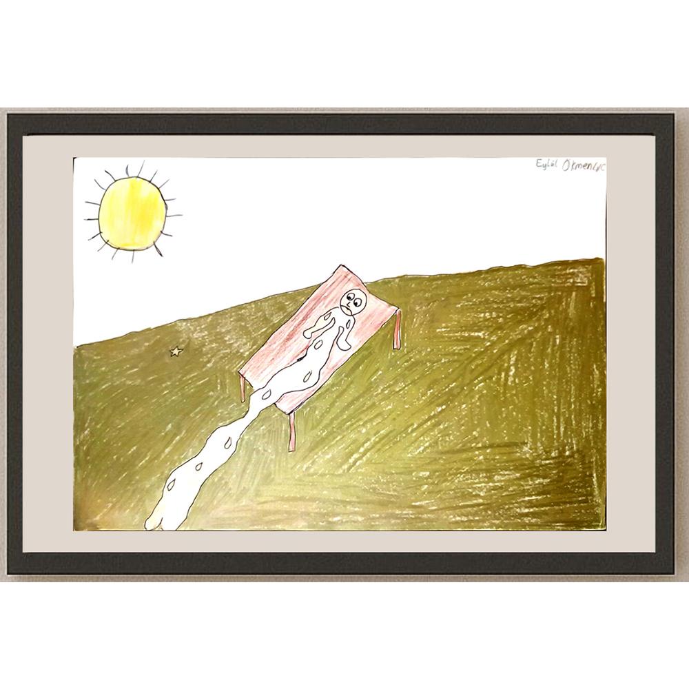 Eylül Ekmen 35x25cm Orijinal Karikatür BOD07003
