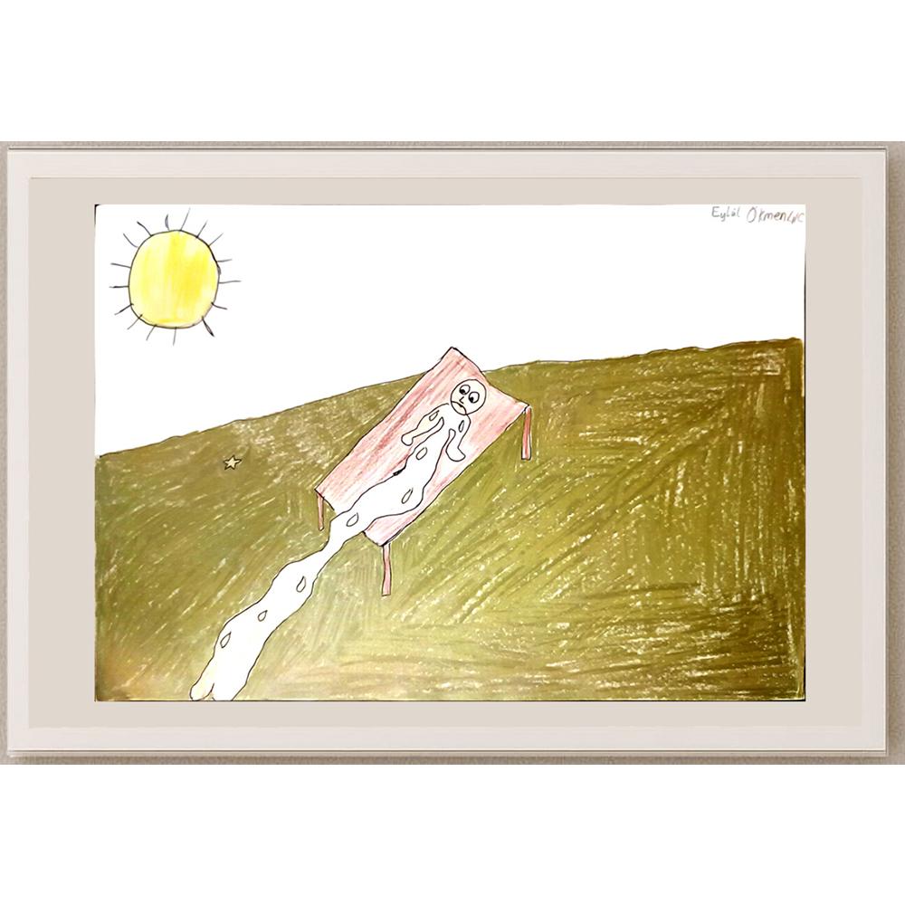 Eylül Ekmen 35x25cm Orijinal Karikatür BOD07003