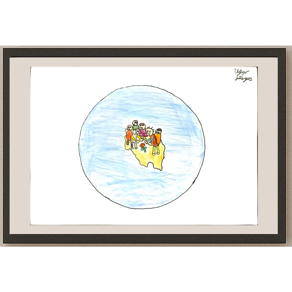 Uğur Güleryüz 35x25cm Orijinal Karikatür BOD07017