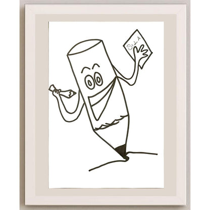Sıla Sütçü 29x21cm Orijinal Karikatür BOD07019