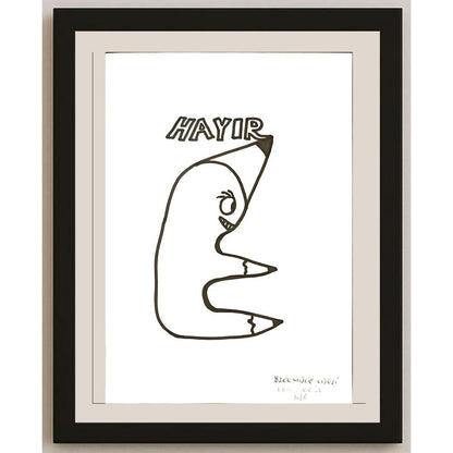 Ekin Akgül 29x21cm Orijinal Karikatür BOD07020