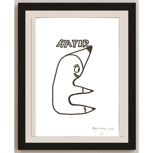 Ekin Akgül 29x21cm Orijinal Karikatür BOD07020