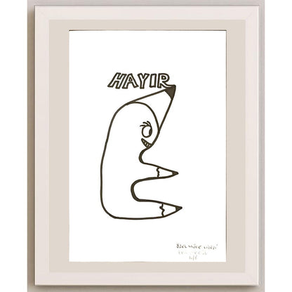 Ekin Akgül 29x21cm Orijinal Karikatür BOD07020