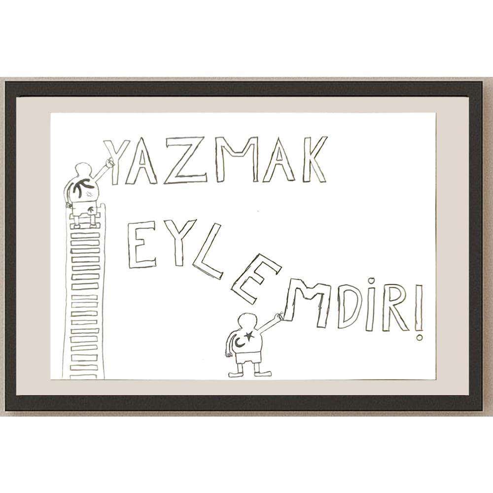 Cevdet DoğukanÜlger 29x21cm Orijinal Karikatür BOD07021