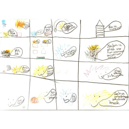 Begüm Ermut 29x21cm Orijinal Karikatür BOD07023