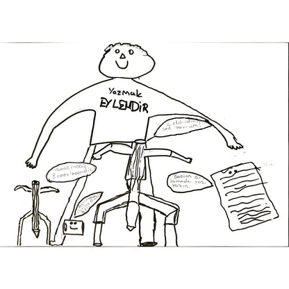 Fırat Berkan Koyuncu 29x21cm Orijinal Karikatür BOD07024