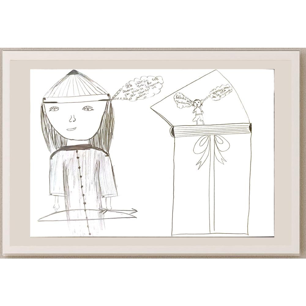 BaharÇınar 29x21cm Orijinal Karikatür BOD07027