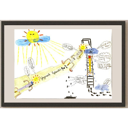 Irmak Güvenç 29x21cm Orijinal Karikatür BOD07029