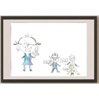 Mustafa Kaptan 29x21cm Orijinal Karikatür BOD07031