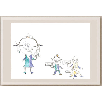 Mustafa Kaptan 29x21cm Orijinal Karikatür BOD07031