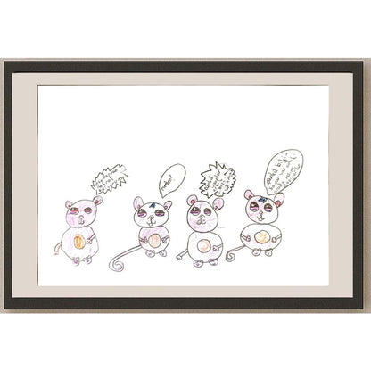 İremÖncel 29x21cm Orijinal Karikatür BOD07033