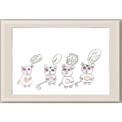 İremÖncel 29x21cm Orijinal Karikatür BOD07033