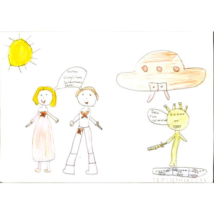 Zeynep Koç 29x21cm Orijinal Karikatür BOD07036