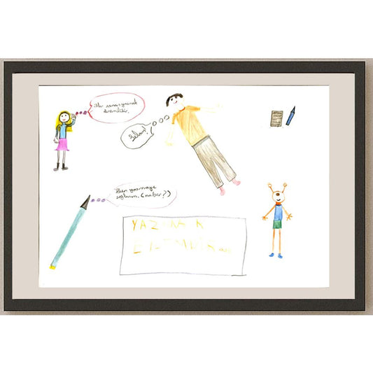 Eylül Atak 29x21cm Orijinal Karikatür BOD07037