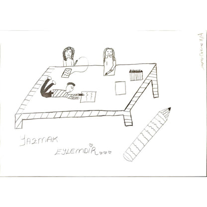 Zeynep Defne 29x21cm Orijinal Karikatür BOD07039
