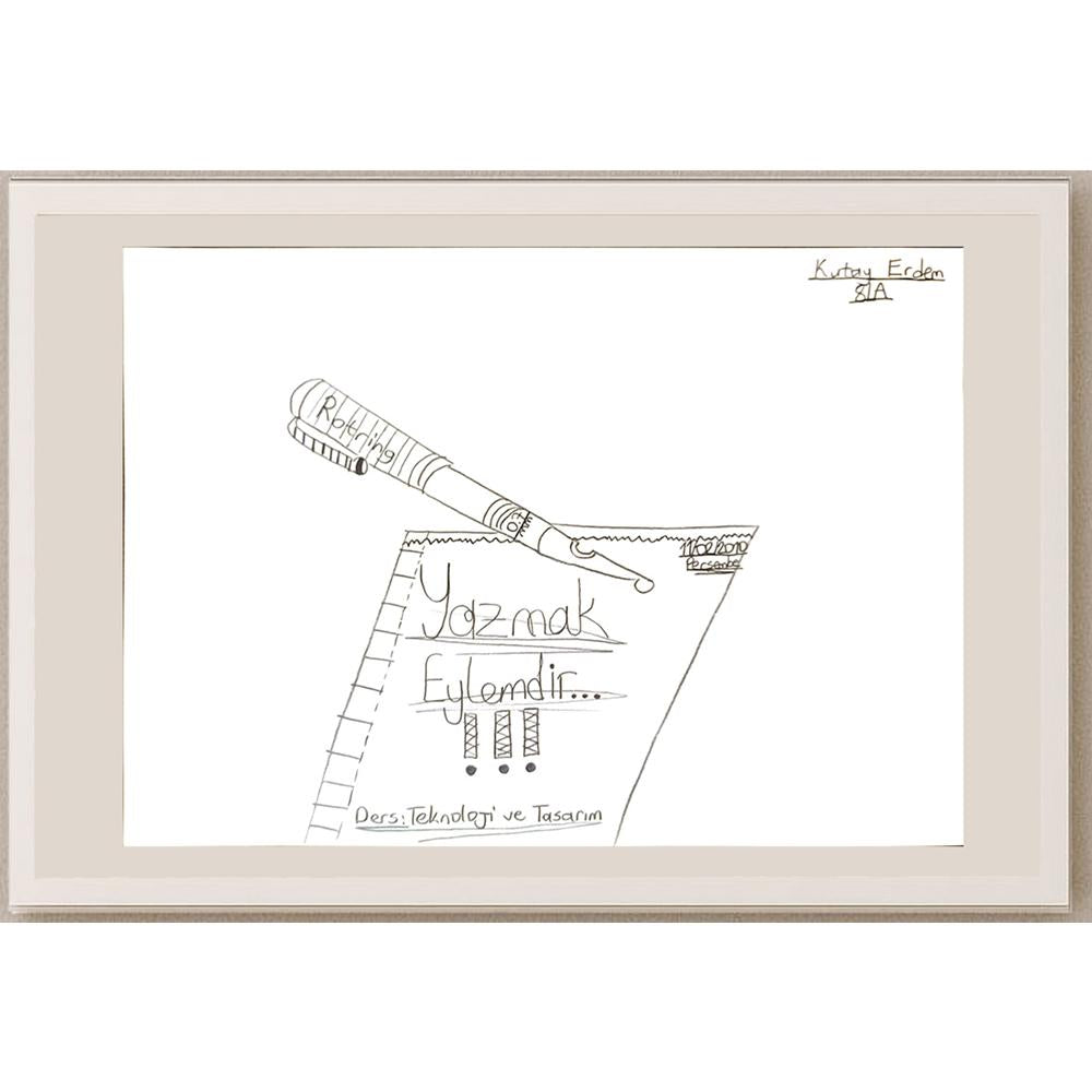 Kutay Erdem 29x21cm Orijinal Karikatür BOD07040