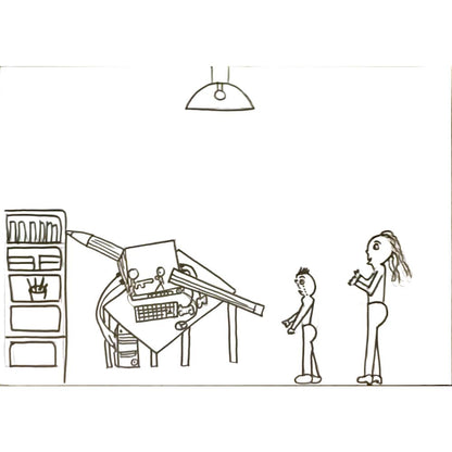 Ataç Sed 29x21cm Orijinal Karikatür BOD07047