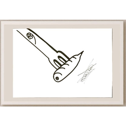 Enes Koz 29x21cm Orijinal Karikatür BOD07049