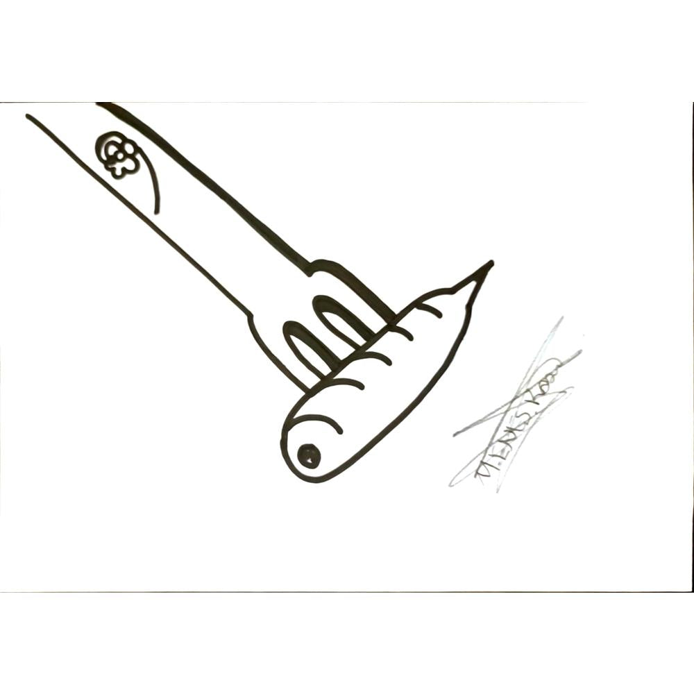 Enes Koz 29x21cm Orijinal Karikatür BOD07049