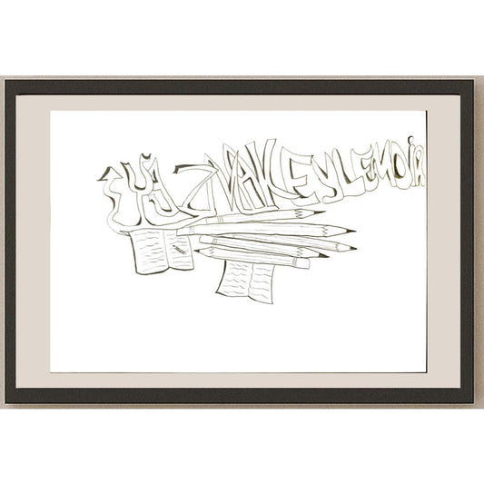 Atakan Kalınyazgan 29x21cm Orijinal Karikatür BOD07051