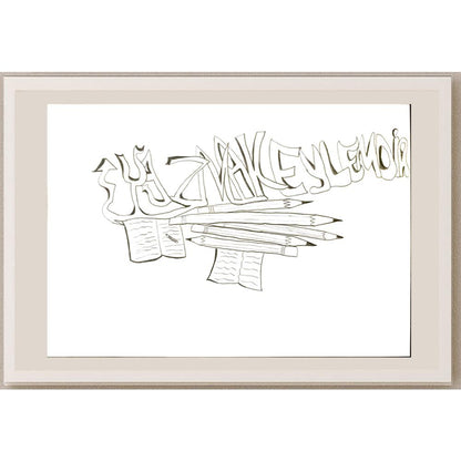 Atakan Kalınyazgan 29x21cm Orijinal Karikatür BOD07051
