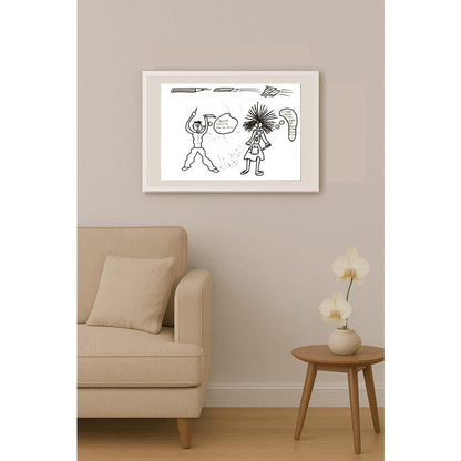 Selen Ok 29x21cm Orijinal Karikatür BOD07054