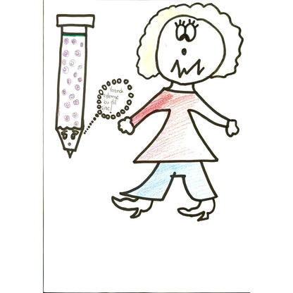 İrem Yavan 29x21cm Orijinal Karikatür BOD07058