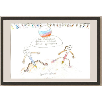 LadinŞem 29x21cm Orijinal Karikatür BOD07067